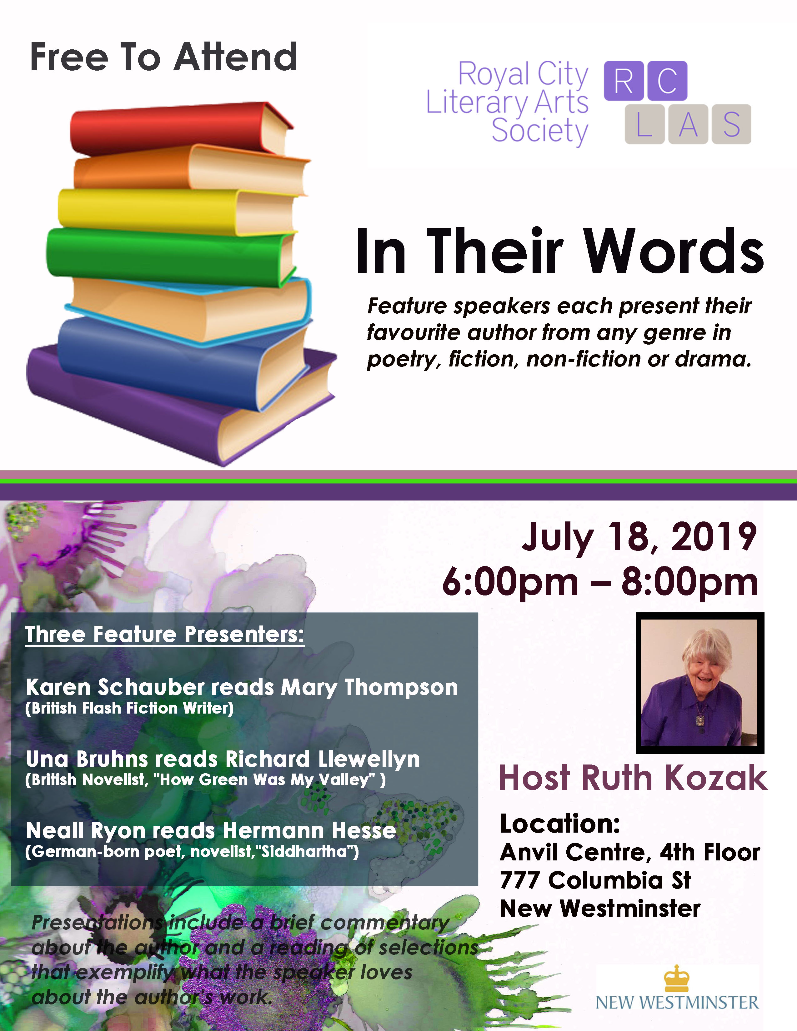 IN THEIR WORDS POSTER JULY182019
